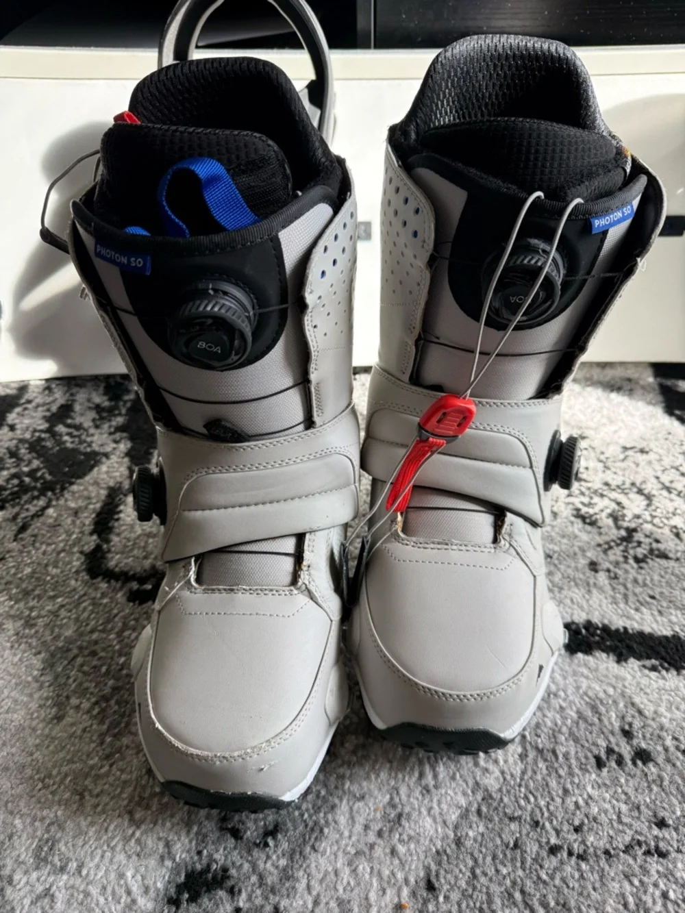 Burton Gray BOA Step On Snowboard Boots